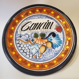 Cancun Talavera Handpainted plate
